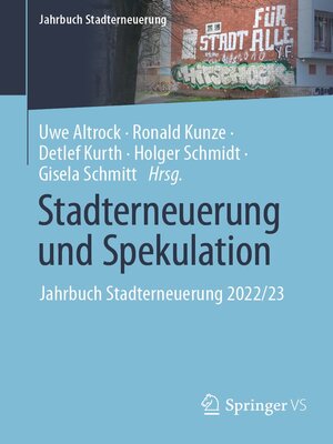 cover image of Stadterneuerung und Spekulation